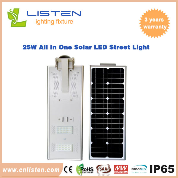 25W/30W/40W All in One Solar LED Street Light 