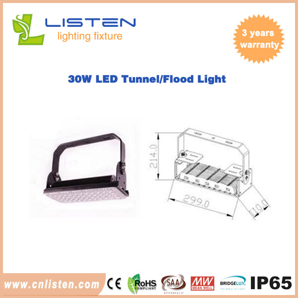 Led tunnel light sosen/meanwell driver anti-lighting/anti-interference