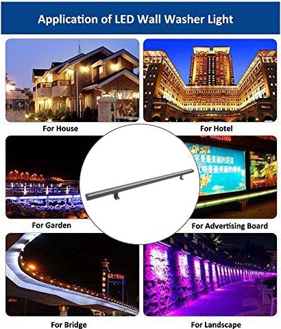 led wall washer Widely used in wall lamp, parks, building lighting, bridge lighting, Plaza, villa, amusement park and other decorative lighting effect.