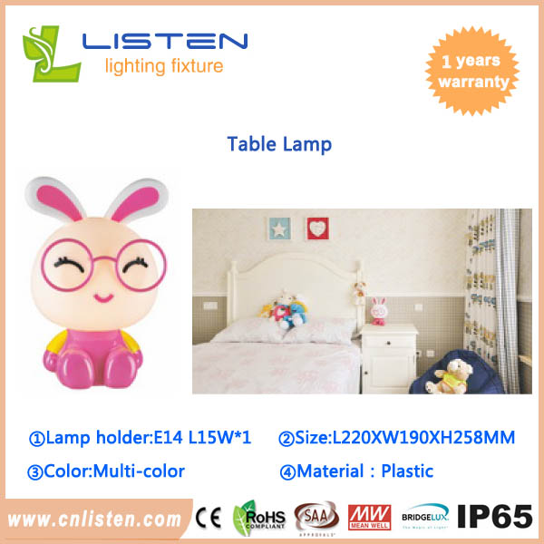 Cute Animal Cartoon Kids Bed Desk Table Lamp Night Sleeping Lamp Gift