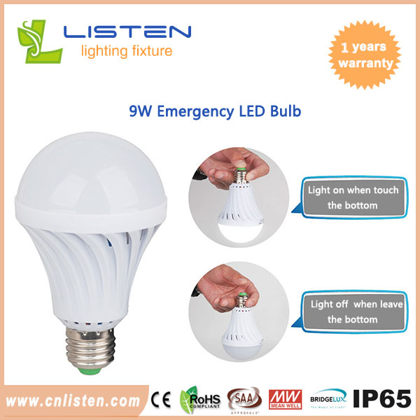 led emergency light bulb 9W